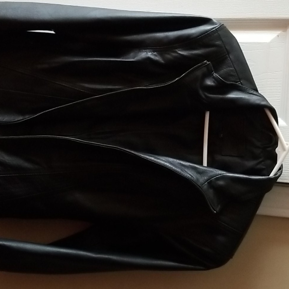 Womens leather jacket